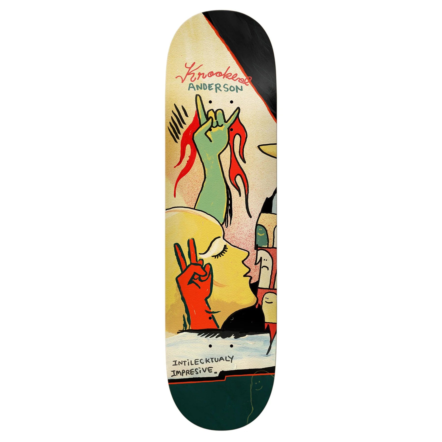Krooked Mike Anderson Three Star Deck 8.38