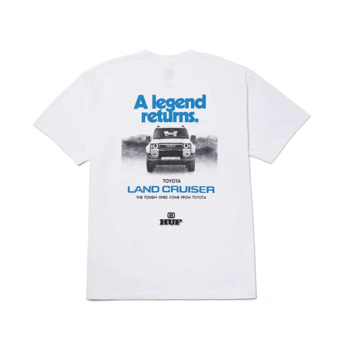 Huf Legends Return Tee White
