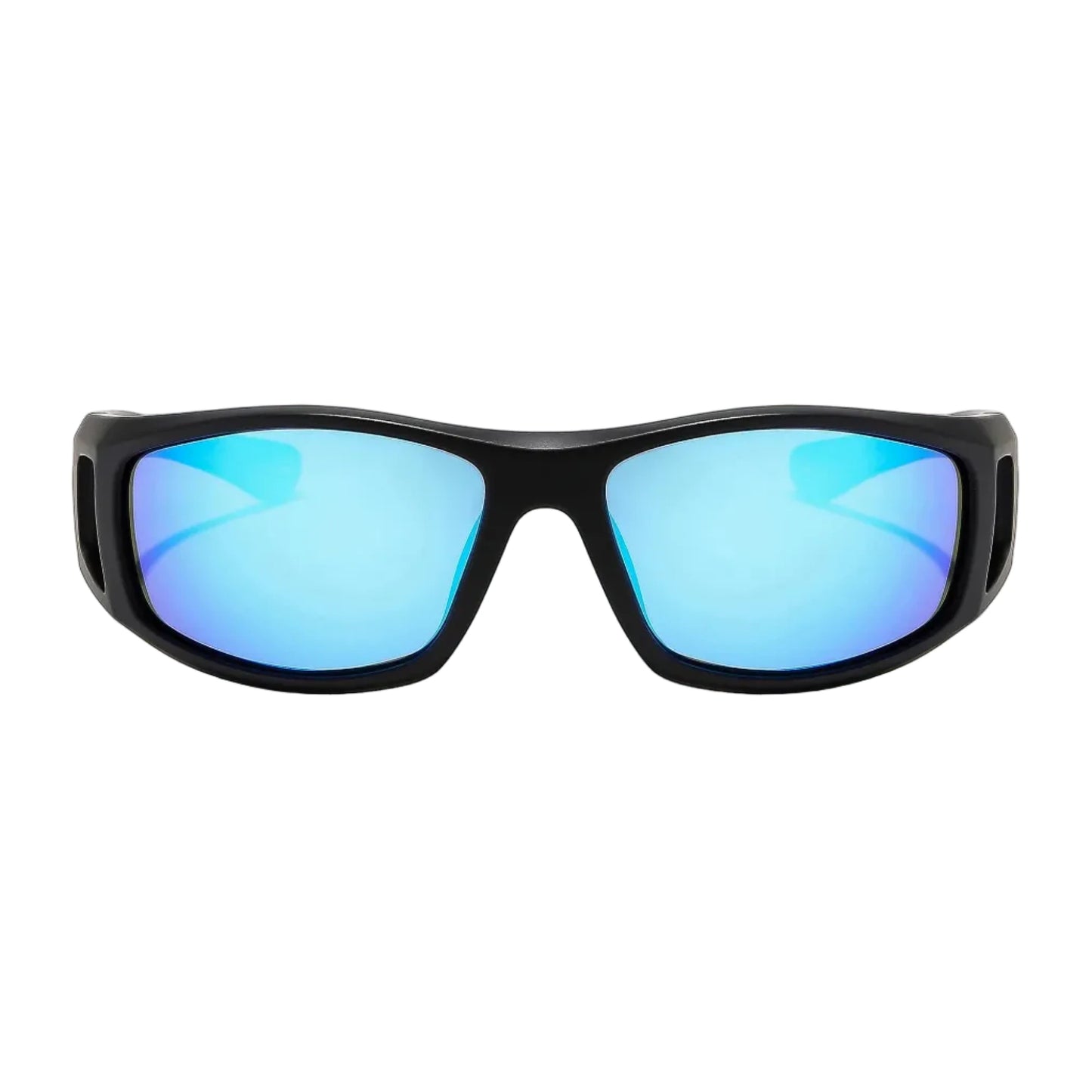 Ritual Vision Dragster Matte Black / Blue Refl Polarized
