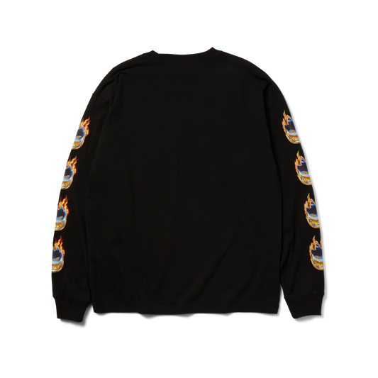 Huf x Spitfire Chrome Head LS Tee