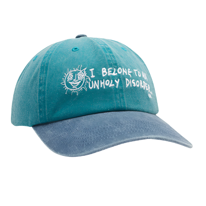 Obey Pigment Disorder 6 Panel Teal Multi