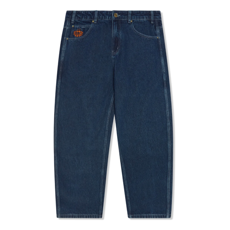 Butter Goods Spider Denim Jeans DRK Indigo