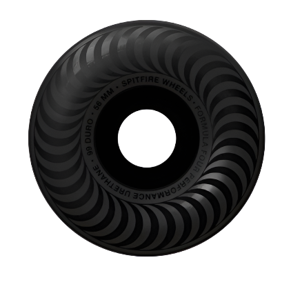 Spitfire F4 99d Classic Black 56mm