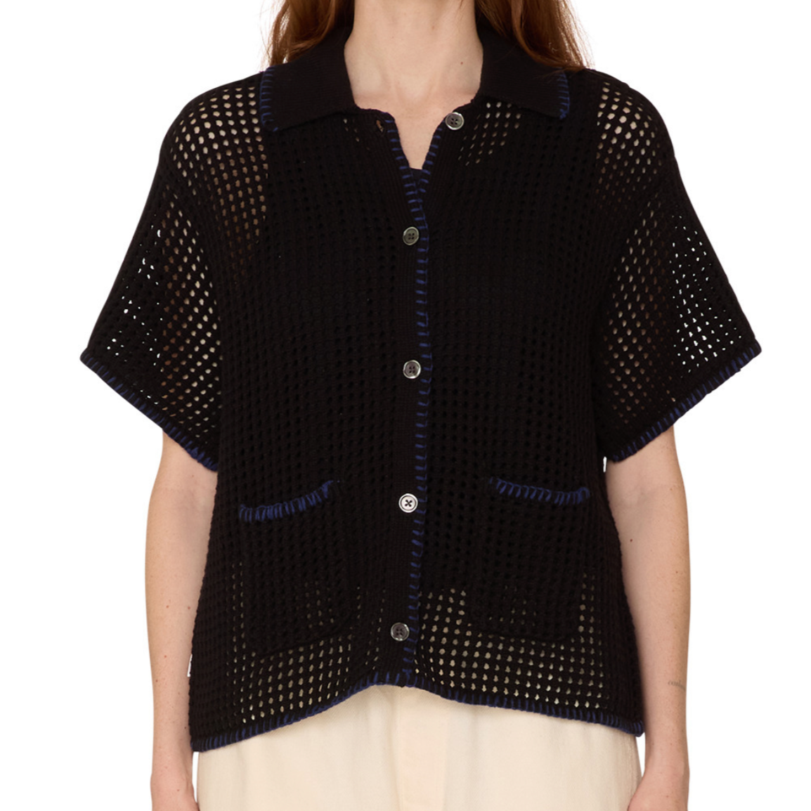 Obey Pilar Crochet SS