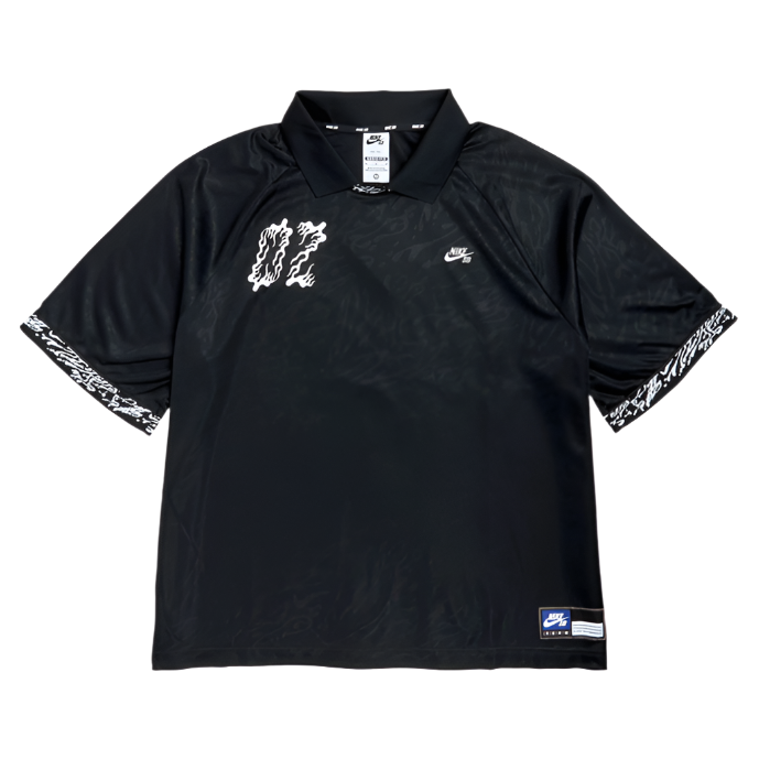 Nike SB Dri-FIT Knit Skate Jersey Black/White