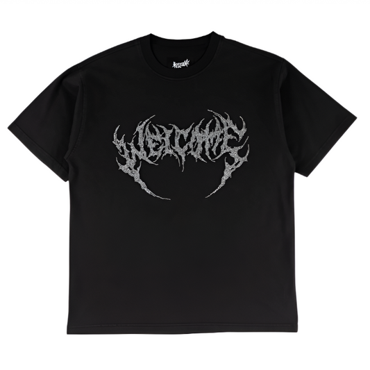 Welcome Glam Fang Rhinestone Tee