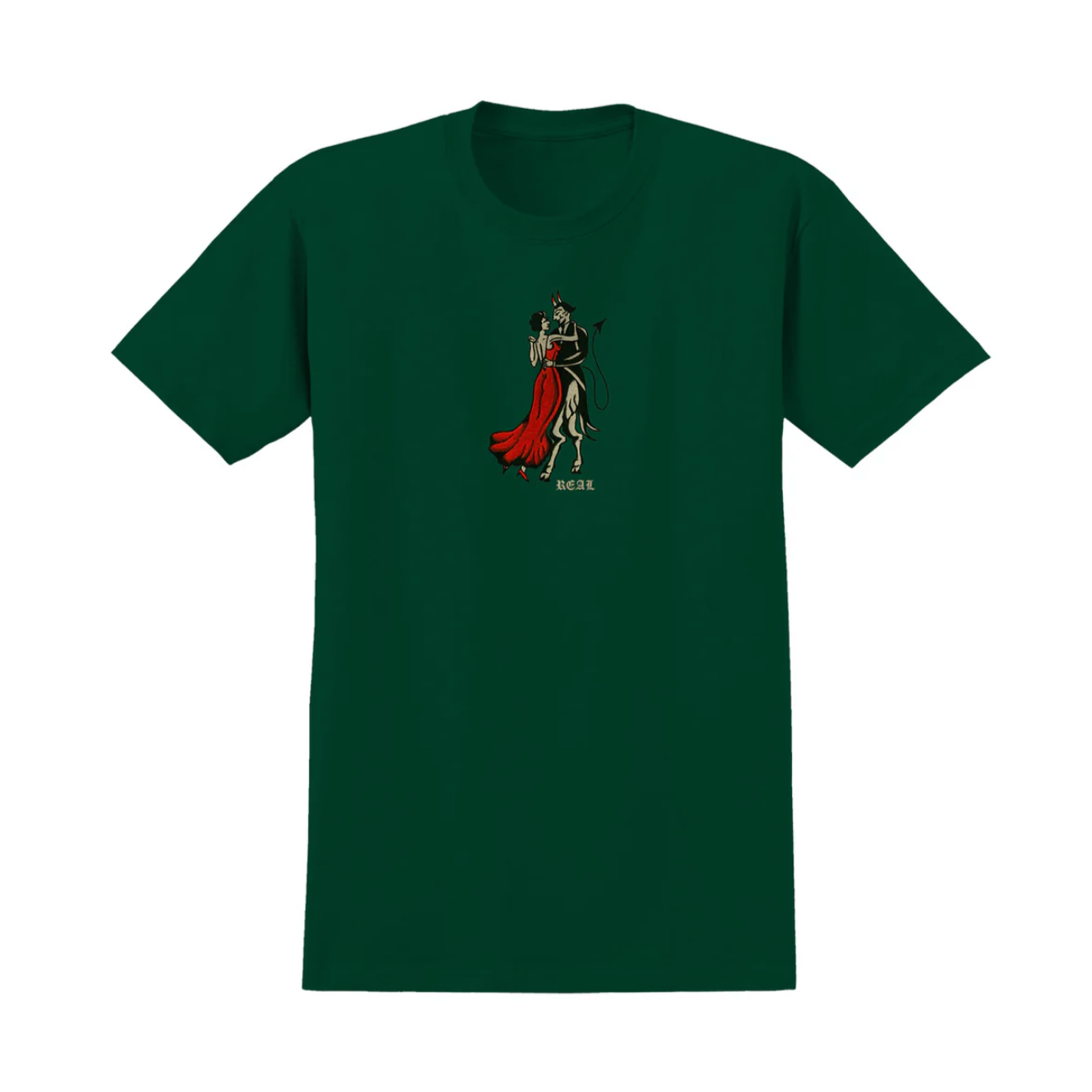 Real skateboards Dance With the Devil Shirt