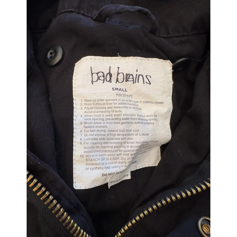 Bad Brains Official Tour Jacket