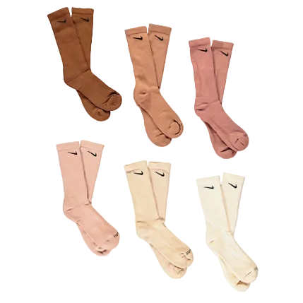 Nike Everyday Plus Crew Socks Natural Tones