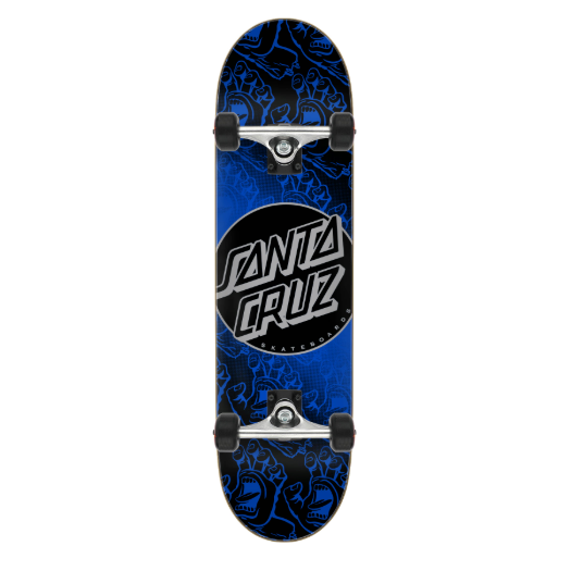 Santa Cruz Other Dot Hands Complete Skateboard