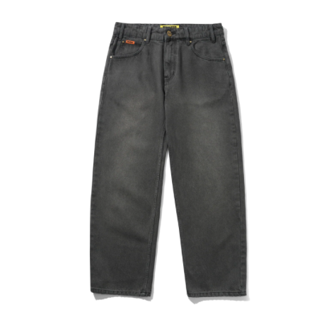 Butter Goods Relaxed Faded Black Denim Jeans
