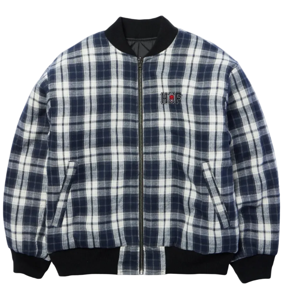 Huf x Spitfire Reversible Plaid Jacket