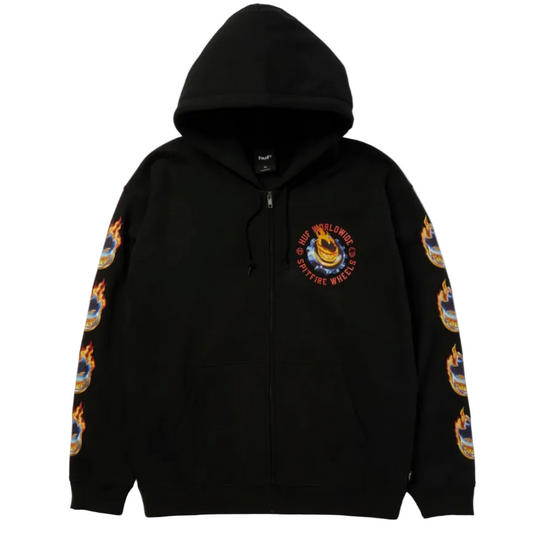 Huf x Spitfire Chrome Head Hoodie