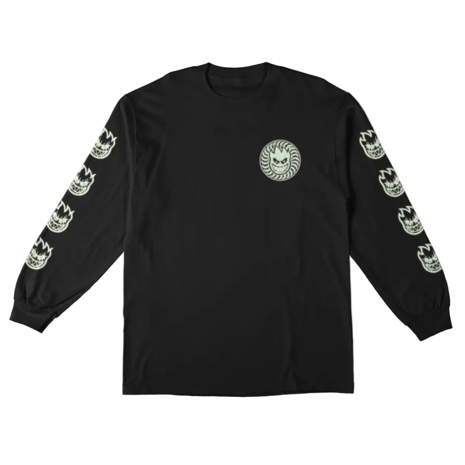 Spitfire Deathmask Glow In The Dark L/S