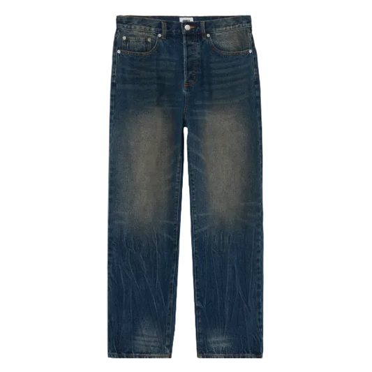 Obey Classic Baggy Denim Oil Stained Indigo