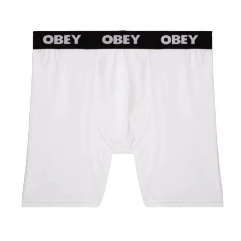 Obey Established Work 2-Pack Boxers White
