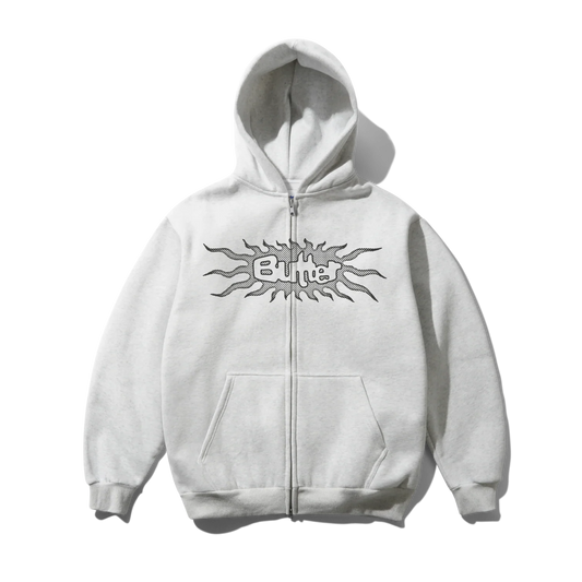 Butter Goods Solar Zip Thru Hood Ash