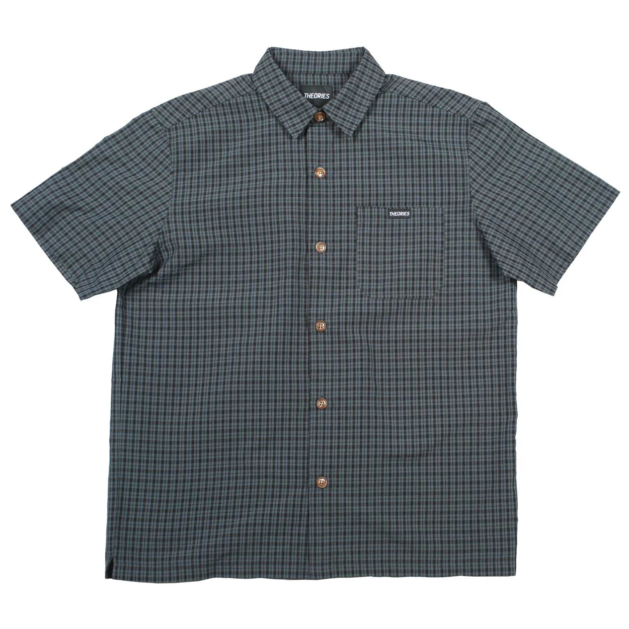 Theories Avignon S/S Flannel Botton Up