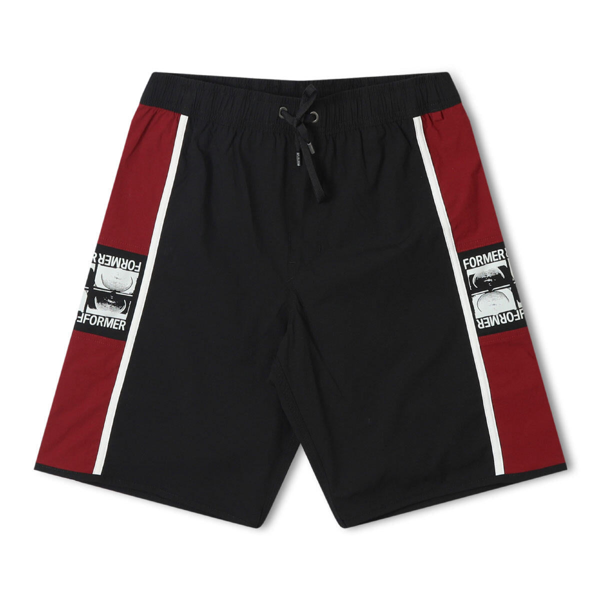 Former Manners 18' Swim Trunk Burg/Blk