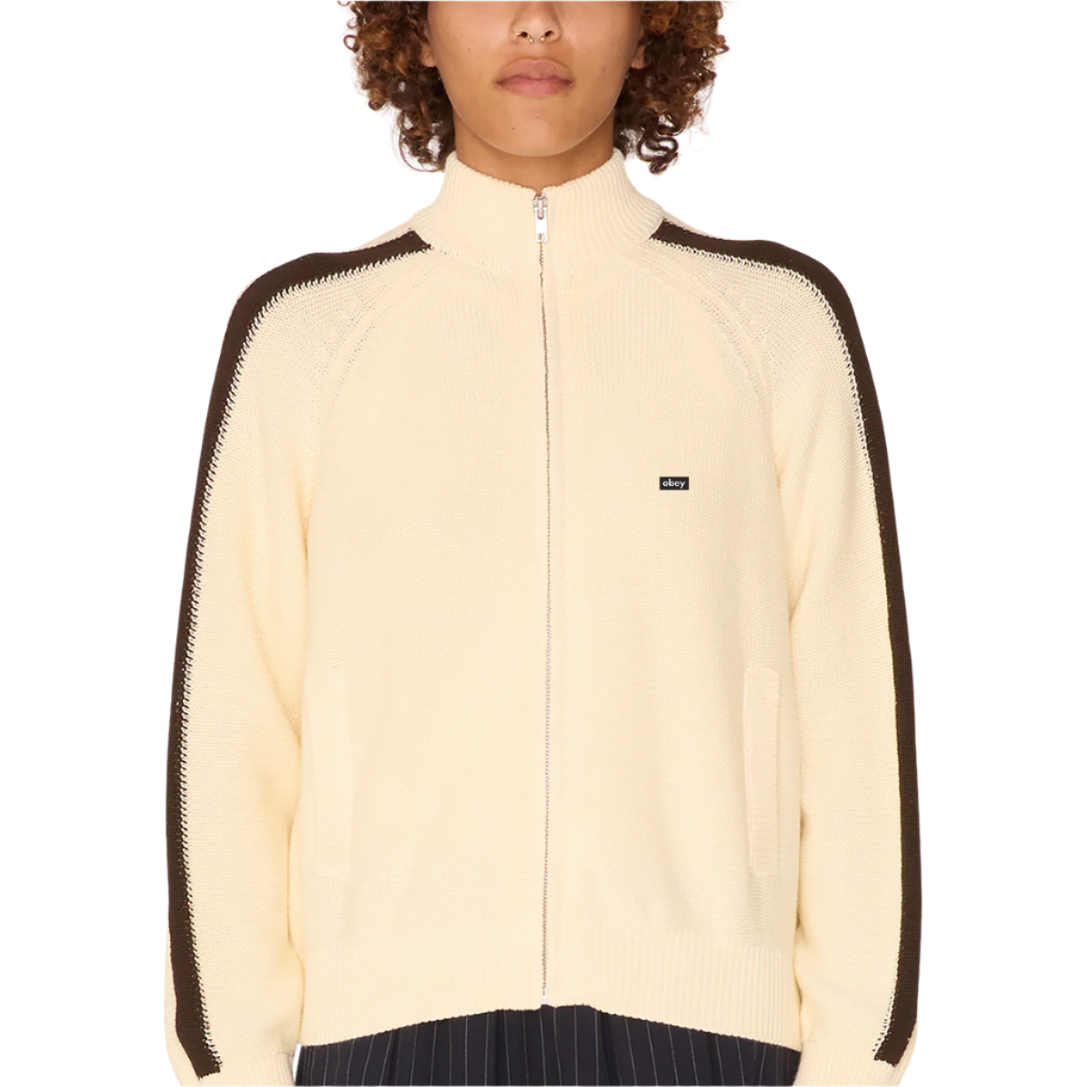 Obey Frankie Track Sweater