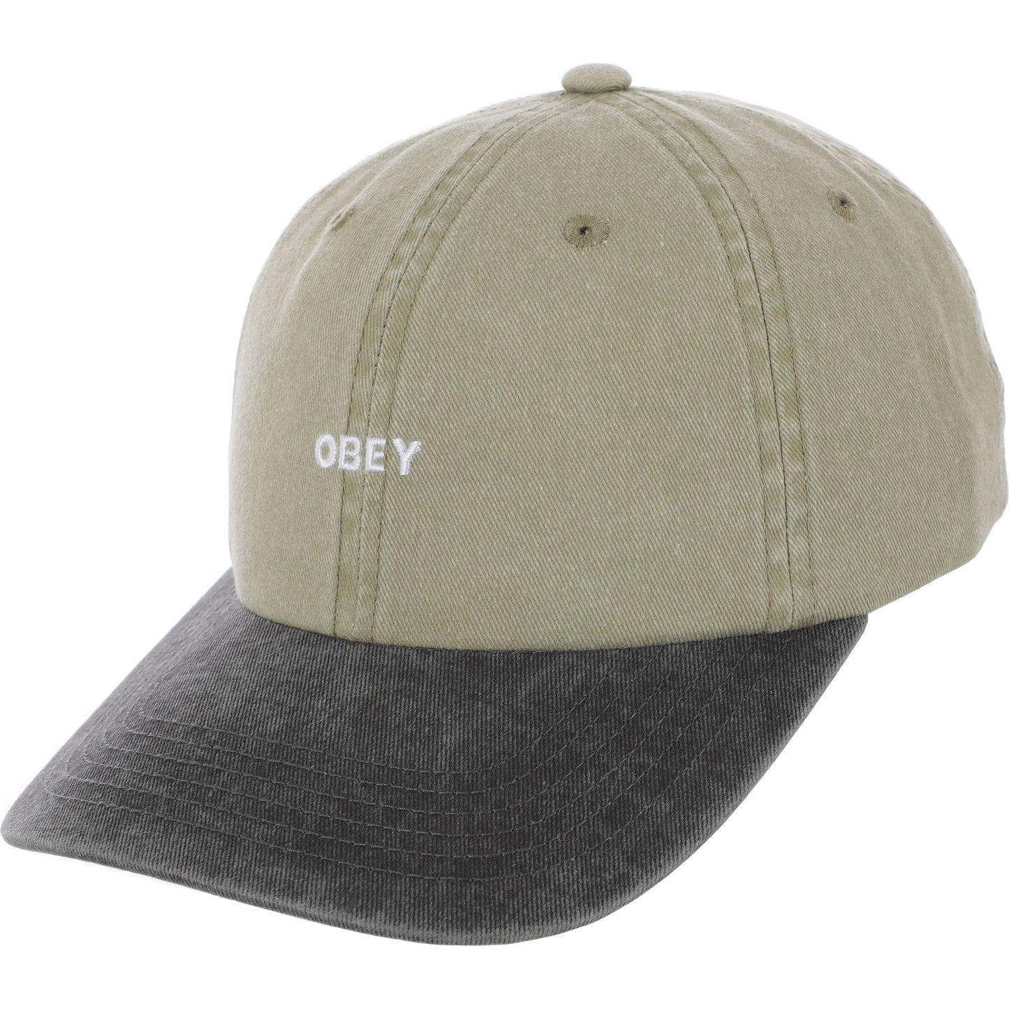 Obey 2 Tone Bold 6 Panel Strapback Pigment