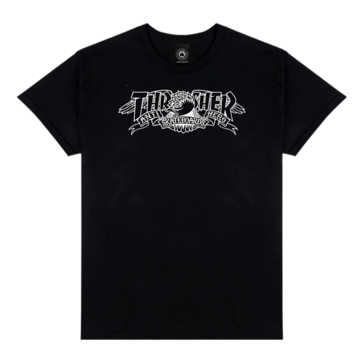 Thrasher Mag Banner Tee Black