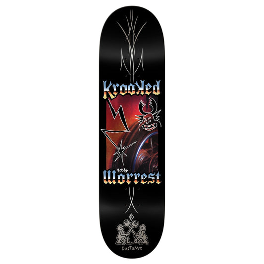 Krooked Deck Worrest Chrome Zone 8.3 Twin Tail Slick
