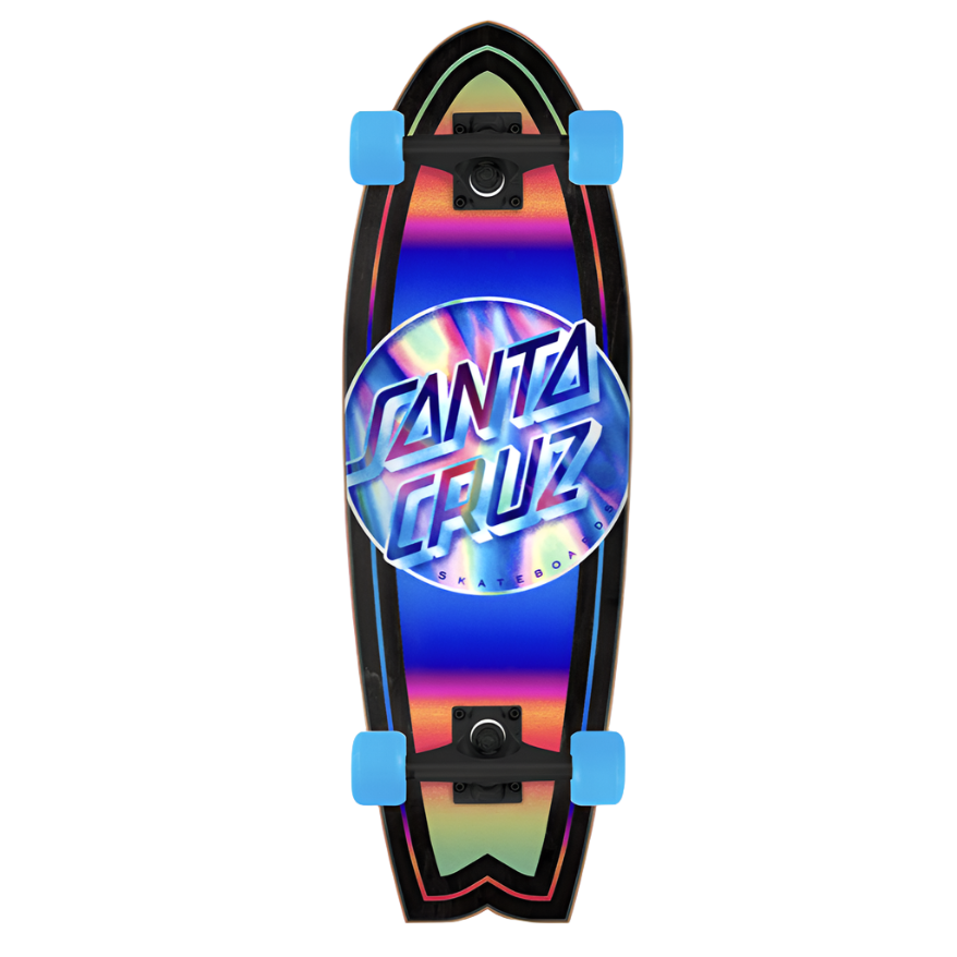Santa Cruz Classic Wave Splice Shark Cruiser Complete 8.8