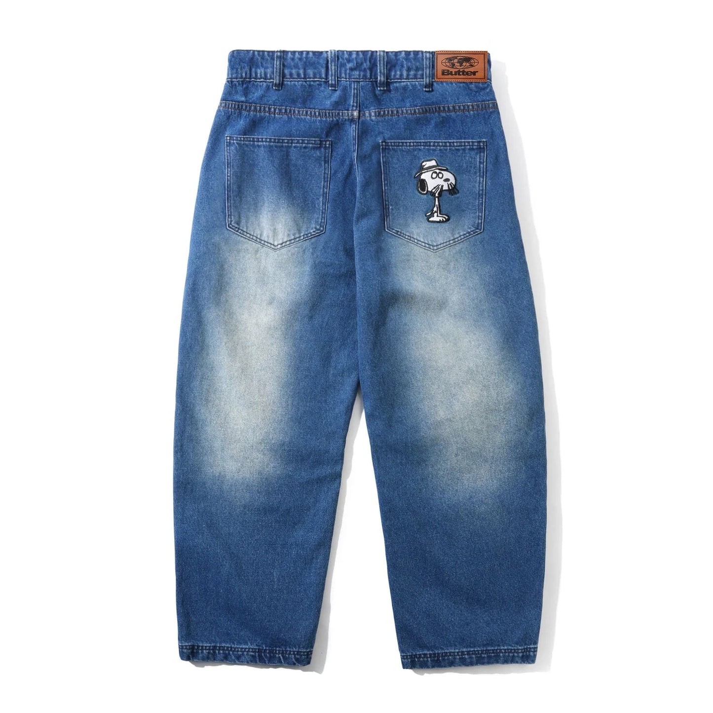 Butter Goods Spike Denim Jeans Distressed Indigo