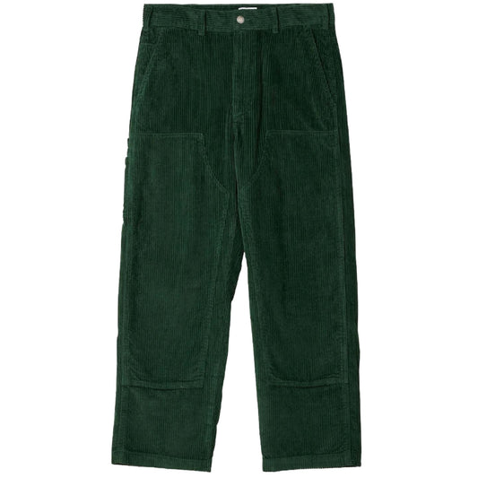 Obey Big Timer Embroidered Cord Pants Dark Cedar