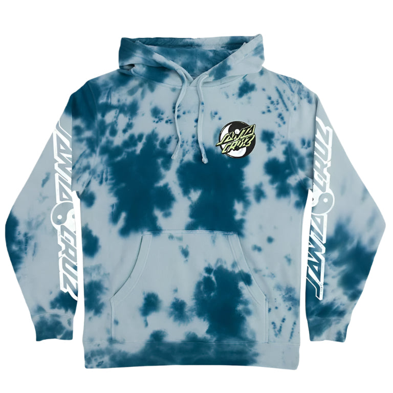 Santa Cruz Yin Yang Dot Pullover Hoodie Blotchy Slate