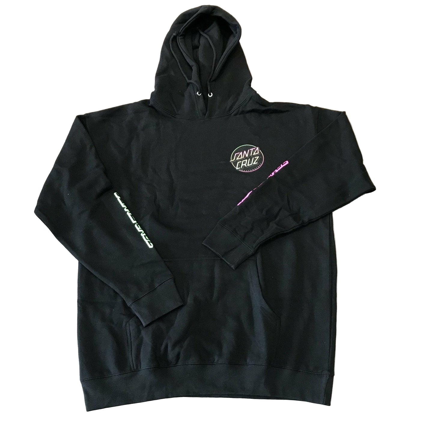 Santa Cruz Contra Dot Sweatshirt Black Rainbow
