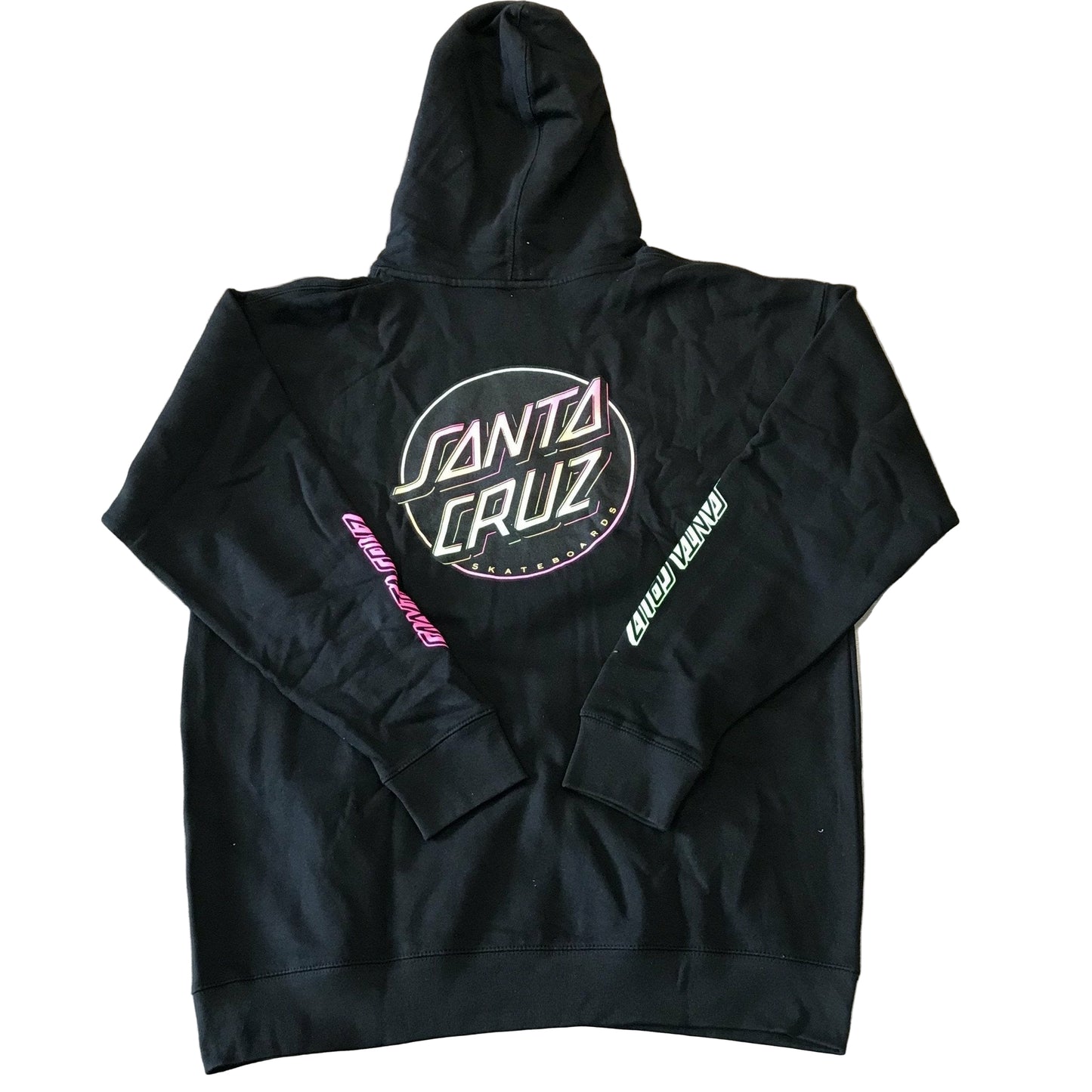 Santa Cruz Contra Dot Sweatshirt Black Rainbow